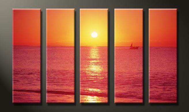 Dafen Oil Painting on canvas seascape painting -set625